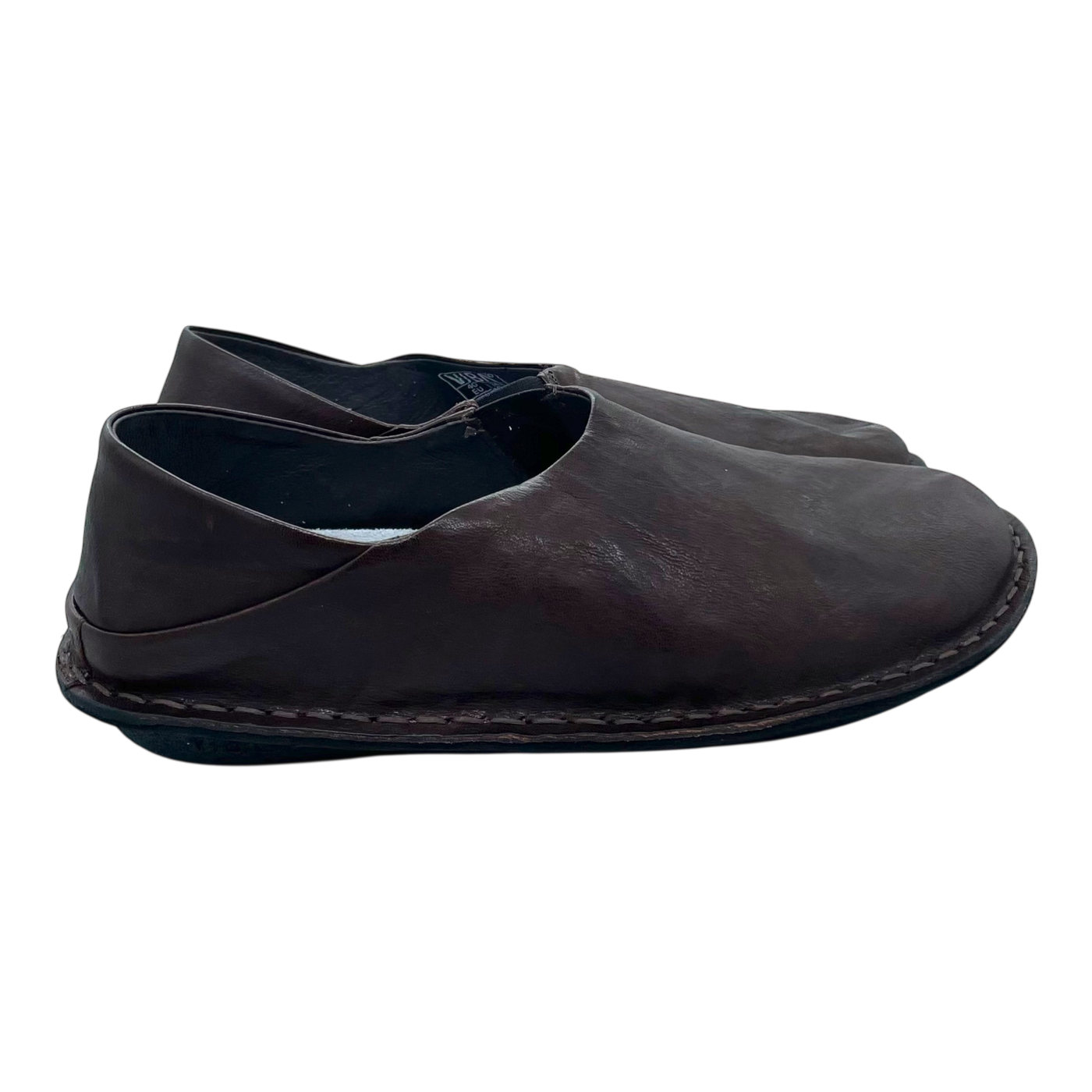 VIBAe Zuma leather shoes, cocoa brown | 40