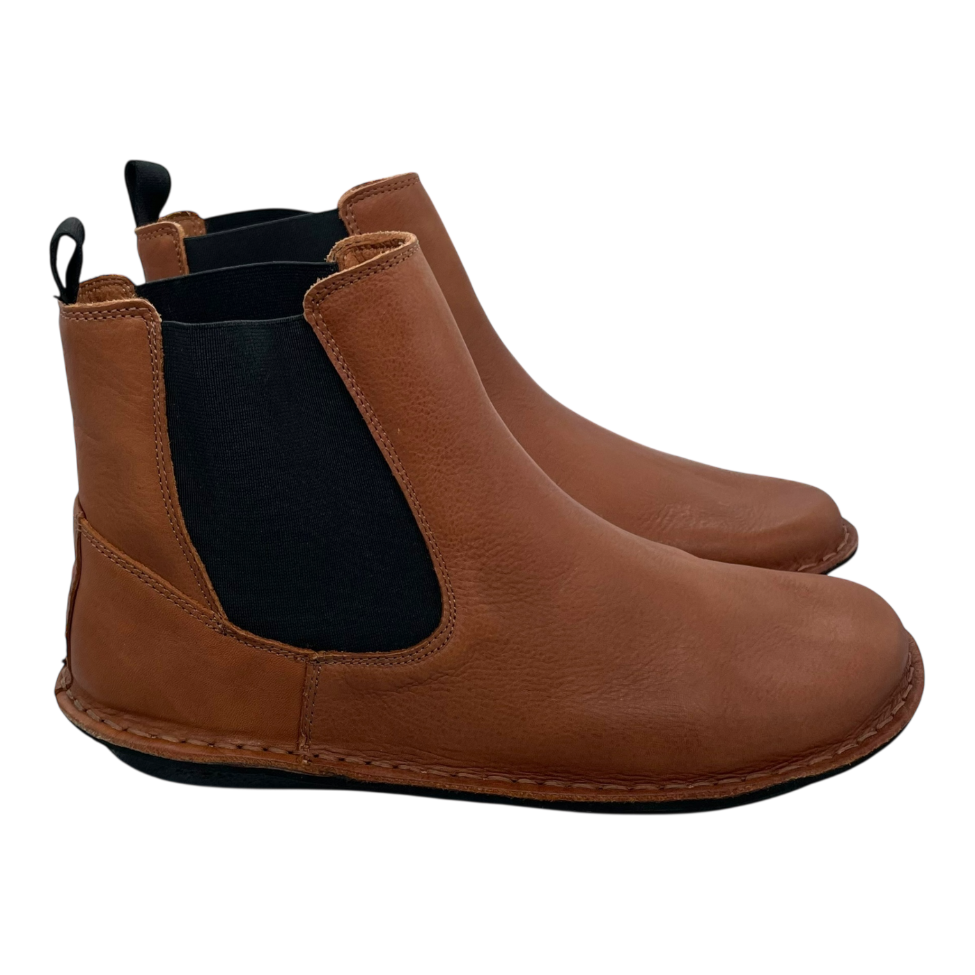 VIBAe Helsinki leather boots, cognac brown | 42