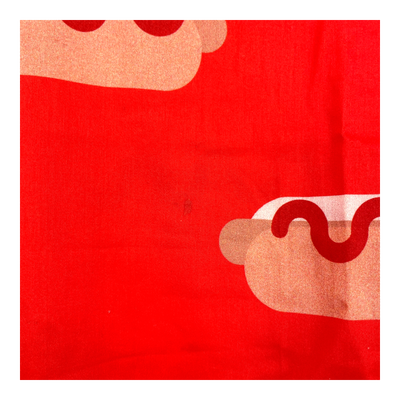 Vimma cotton dress, hot dog | woman onesize