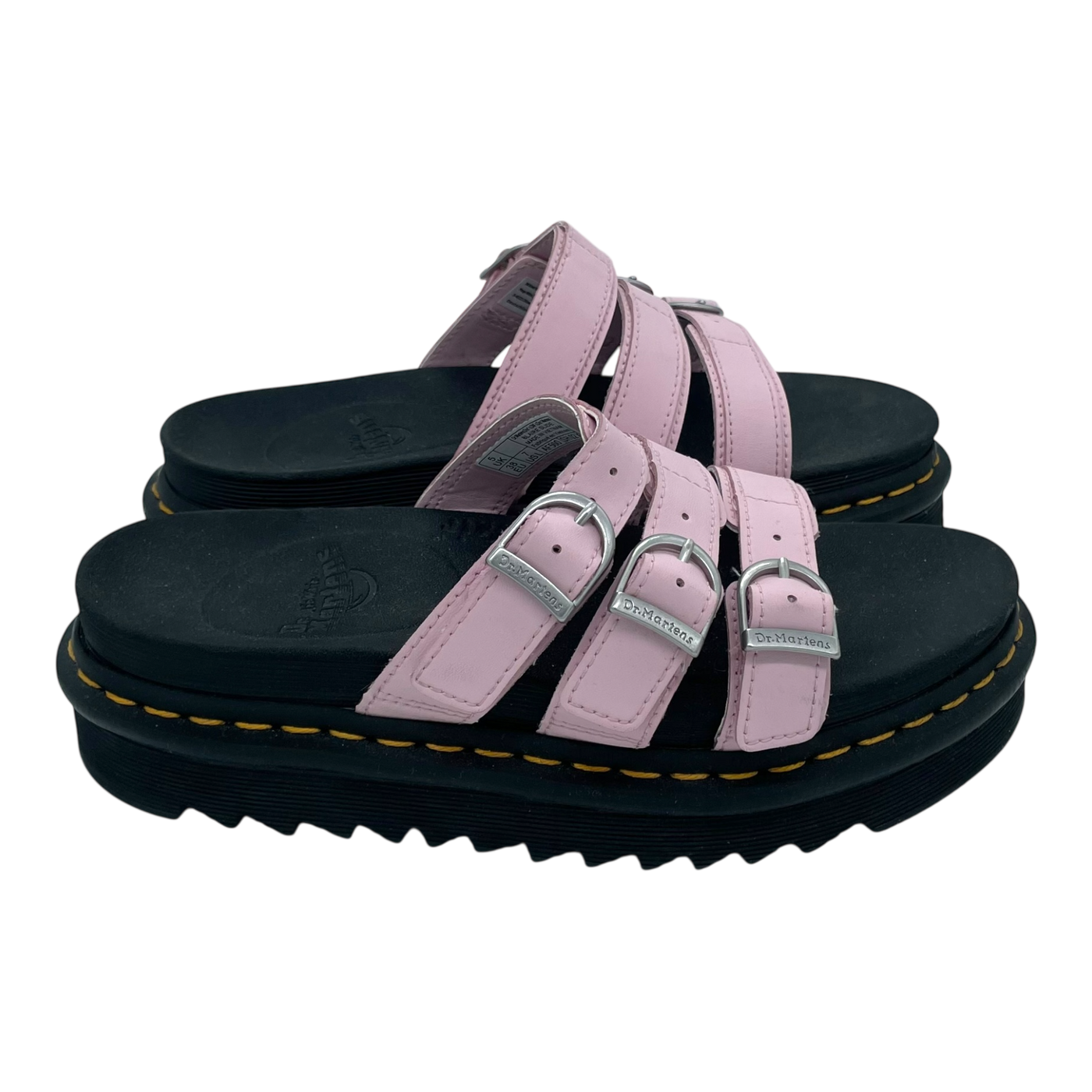 Dr. Martens blaire slide sandals, chalk pink | 38