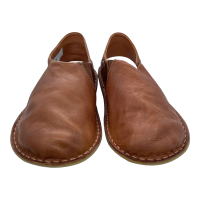 VIBAe Zuma leather shoes, cognac brown | 44