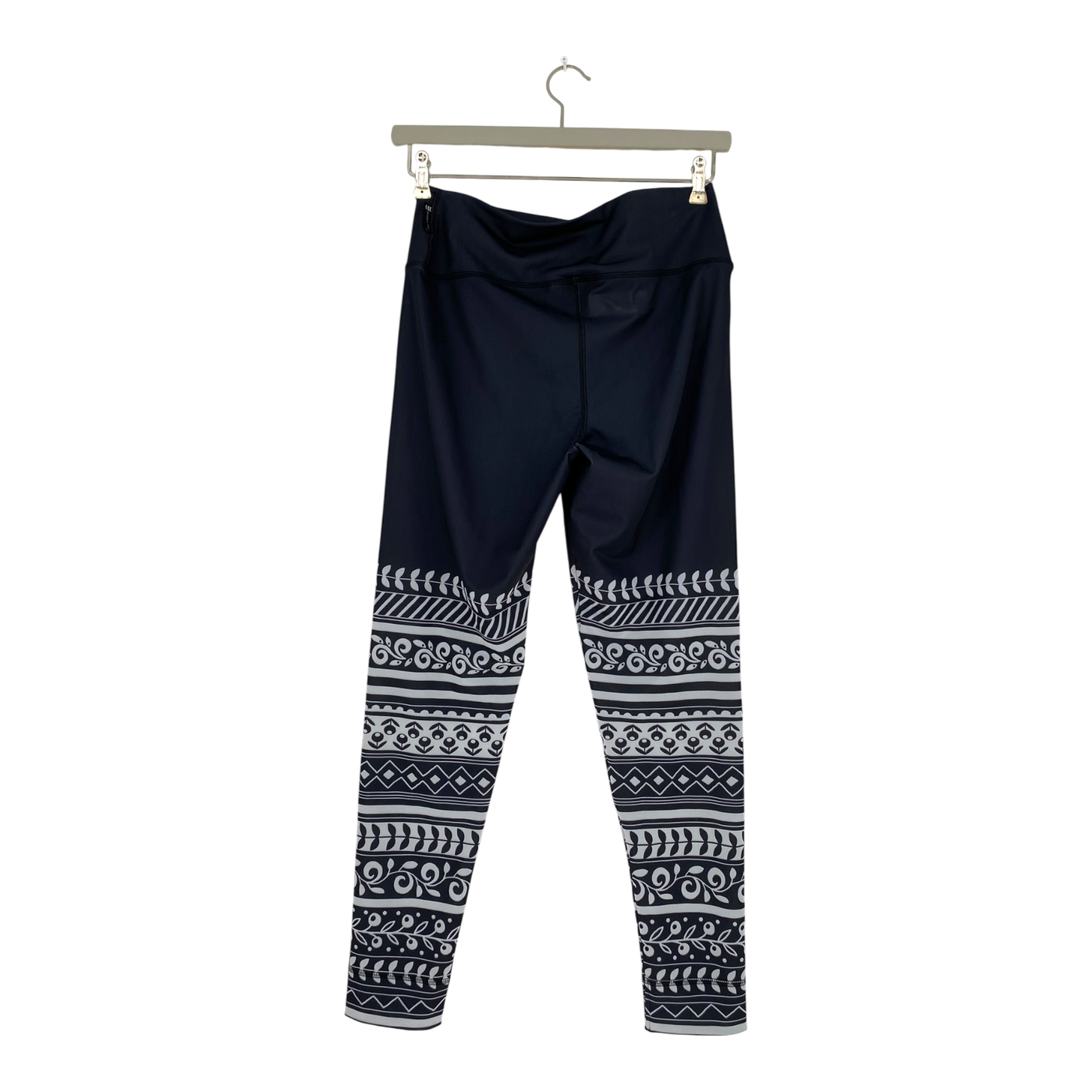 Ommellinen sport leggings, leaf stripes | woman L