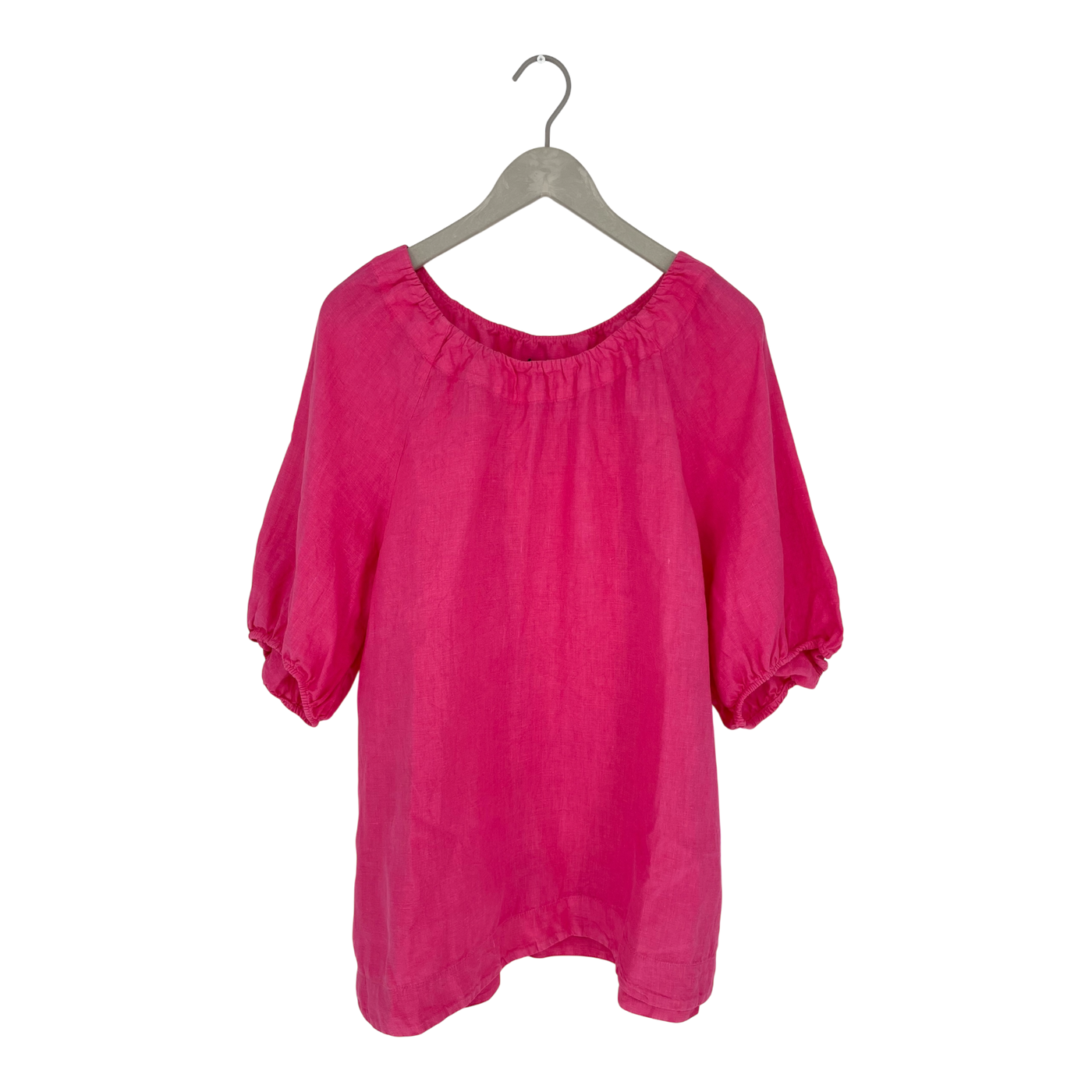 Papu pouch linen shirt, pink | woman M