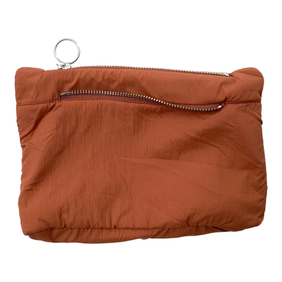 Embassy of Bricks and Logs quilted bag, dark blue | onesize