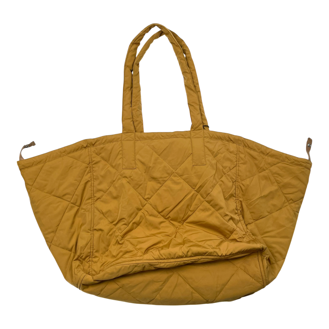 Embassy of Bricks and Logs albi quilted bag, mustard yellow