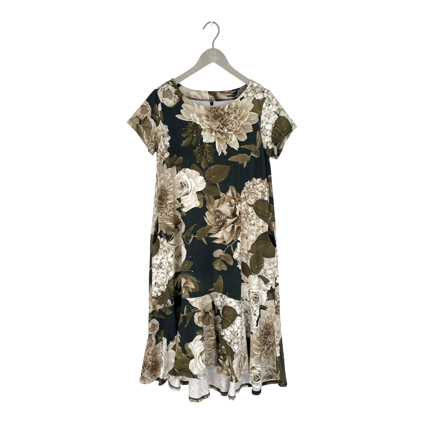Ommellinen hulmu dress, kukkakimppu | woman L