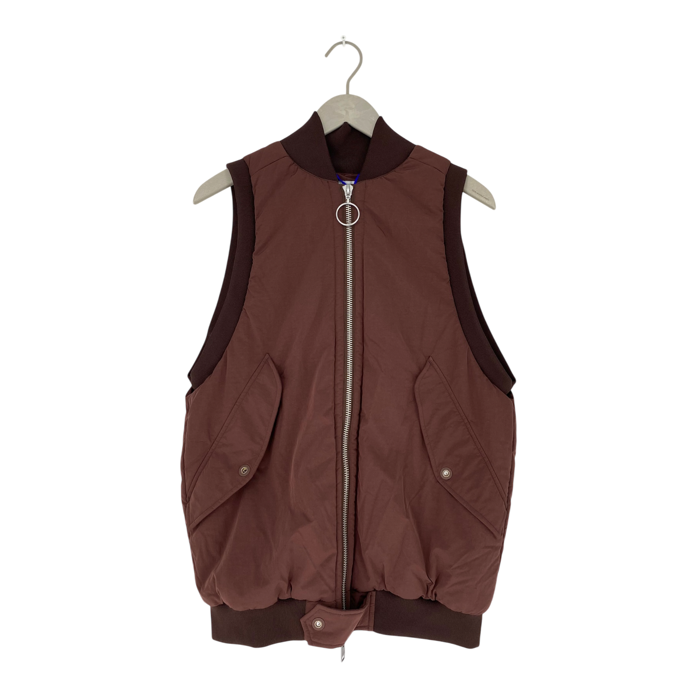 Embassy of Bricks and Logs berlin vest, burgundy | unisex S