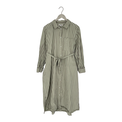 Soft Rebels sutton midi dress, green stripes | woman XXL