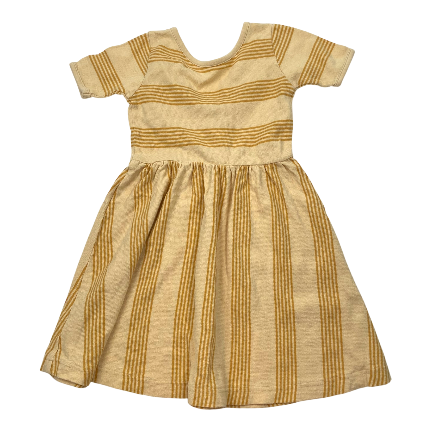 Mainio sweat dress, yellow | 110/116cm