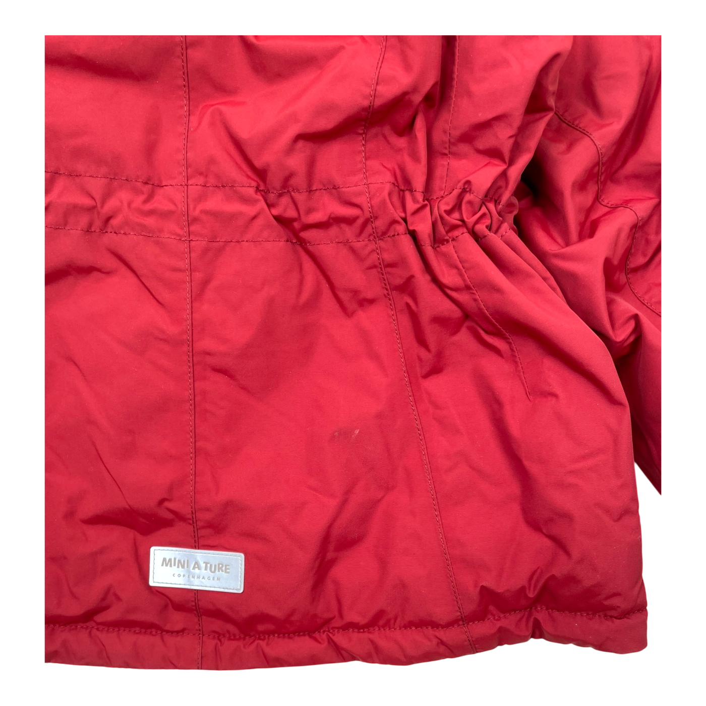 Mini A Ture matvelajanna winter jacket, dark red | 122cm