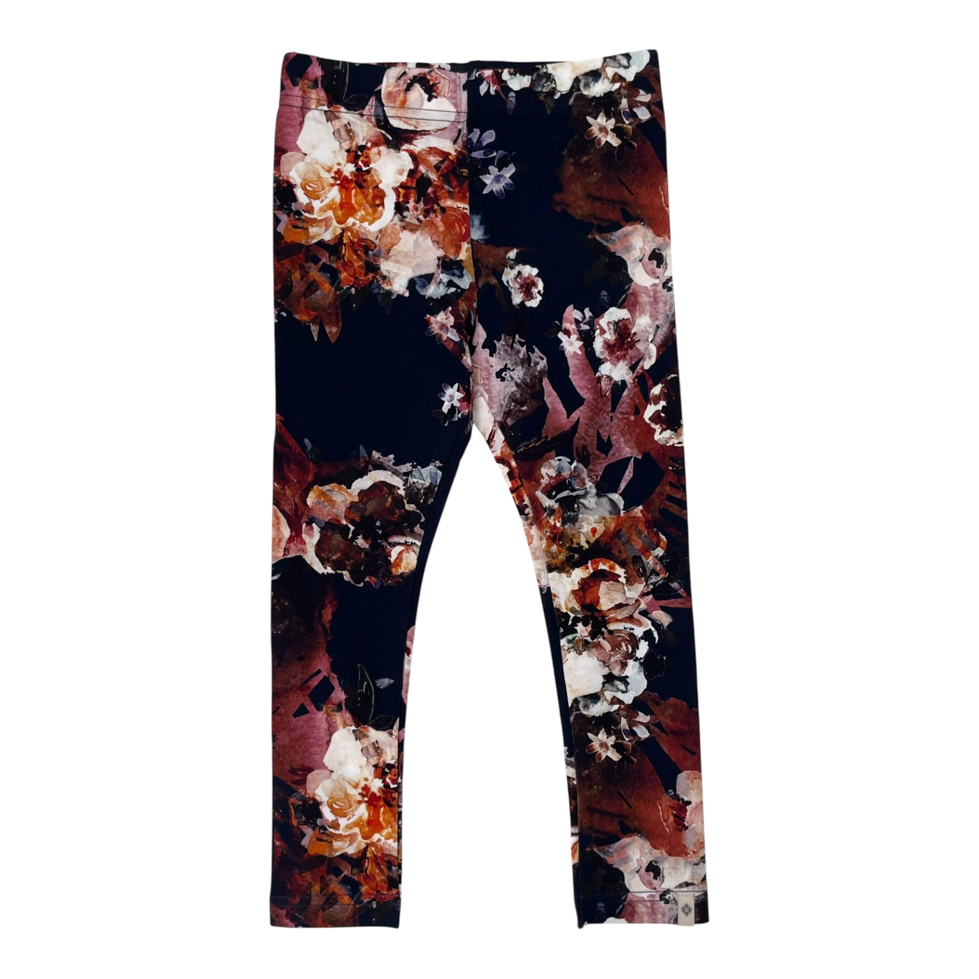 Kaiko leggings, cobalt rose | 86/92cm