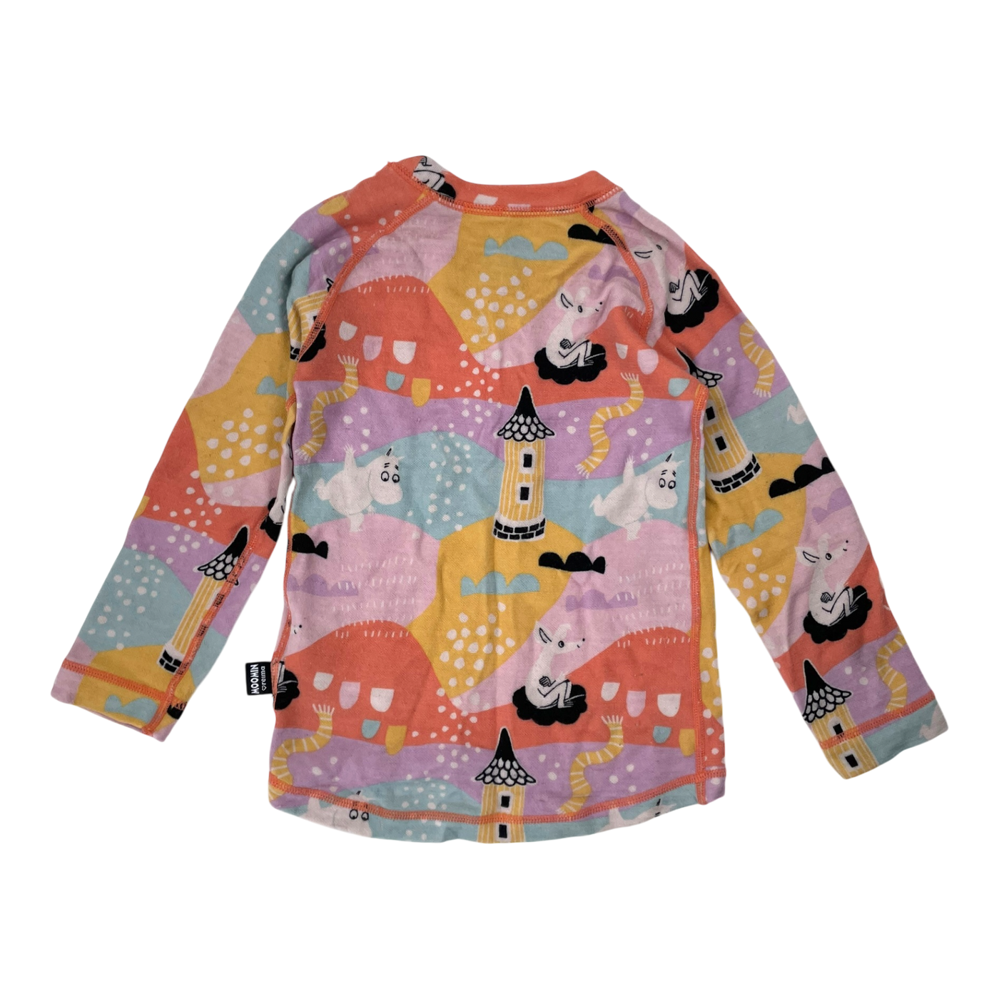 Reima trivsam wool baselayer set, moomin | 98cm