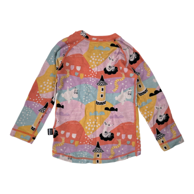 Reima trivsam wool baselayer set, moomin | 98cm