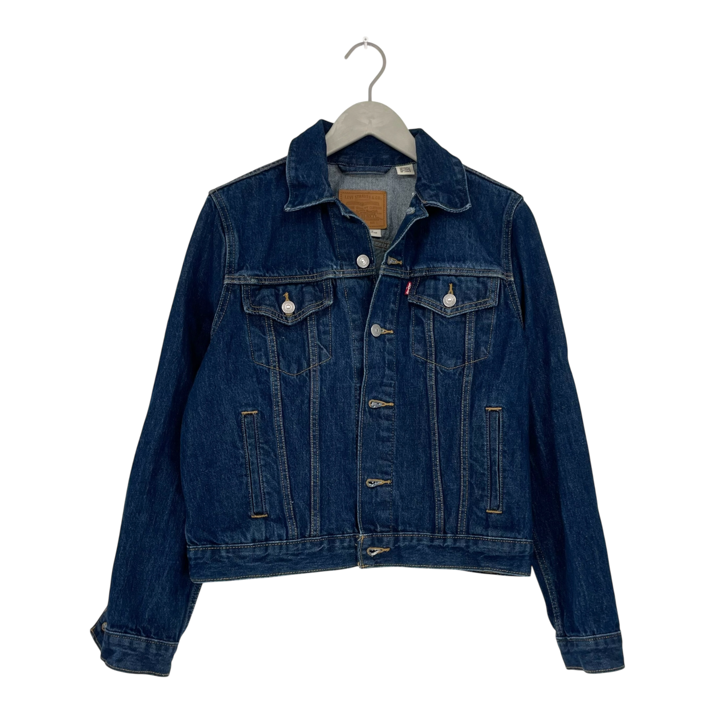 Levi's original trucker jacket, dark denim | woman L