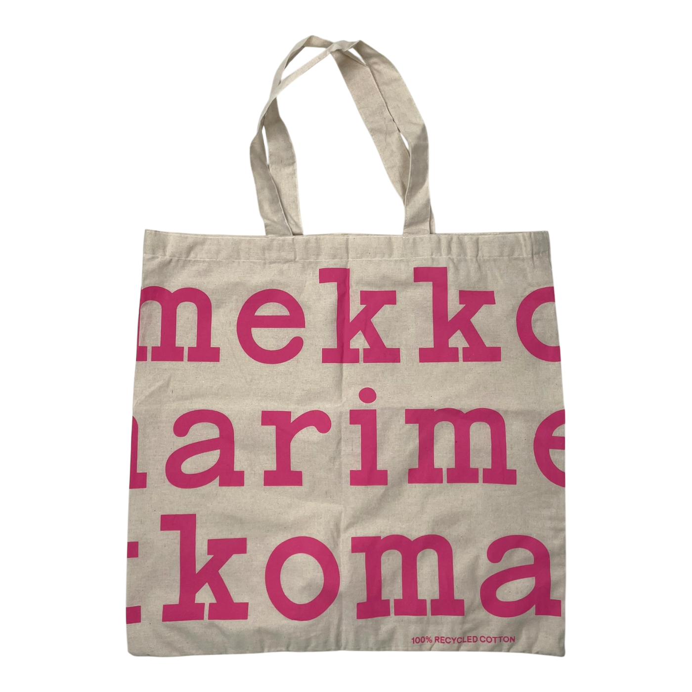 Marimekko logo bag, pink