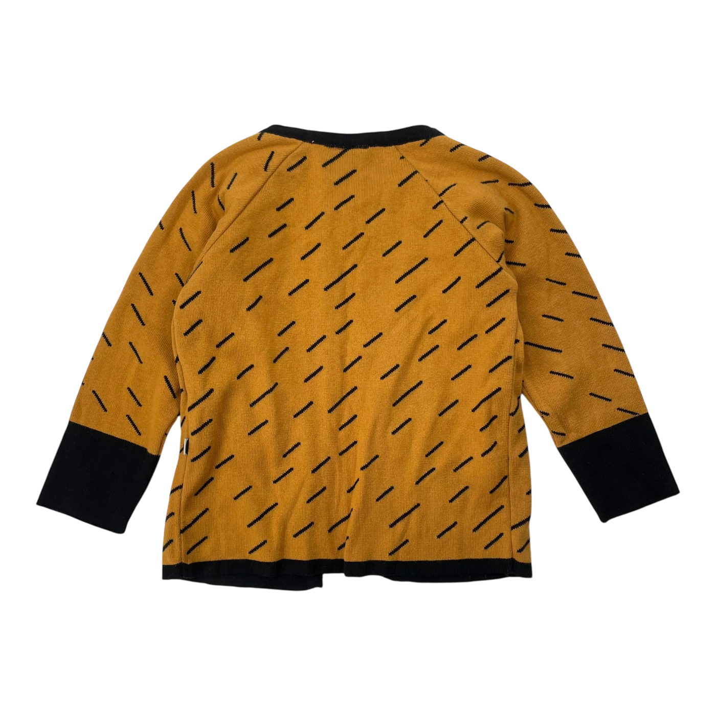 Papu knitted sweater, black/beige | 86/92cm