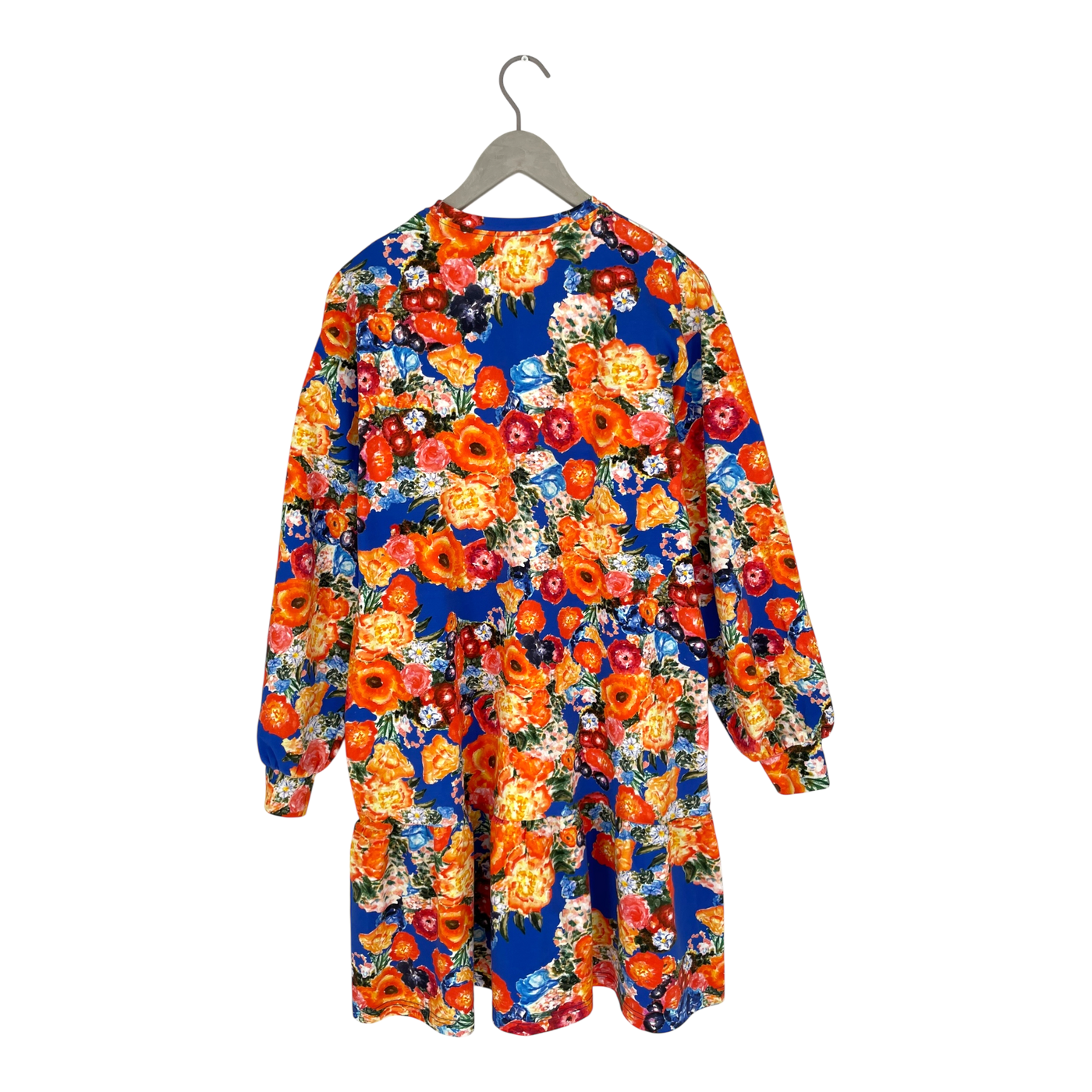 Kaiko ruffle sweat dress, flower | woman S