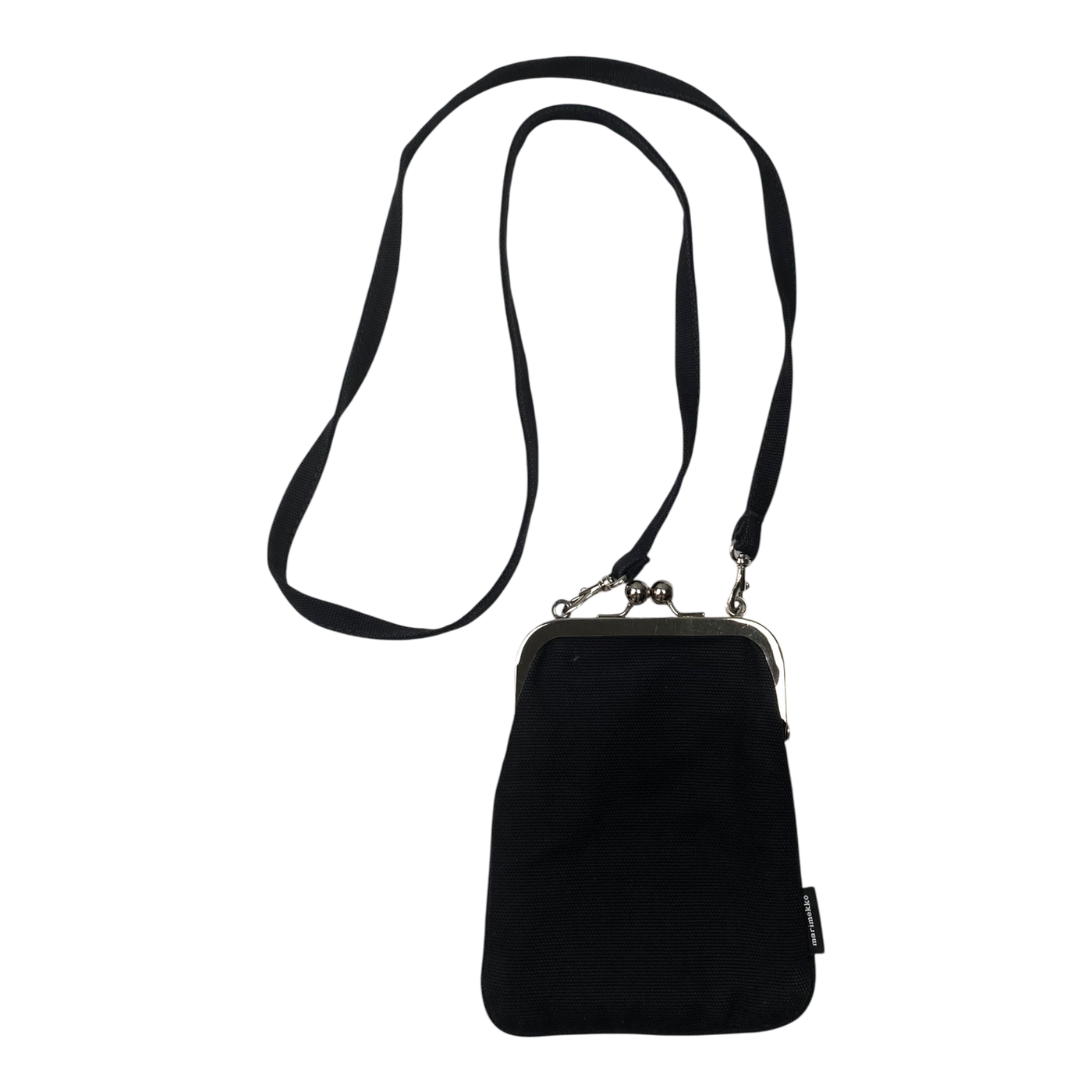 Marimekko ebony crossbody bag, black | onesize