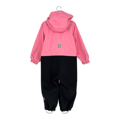 Reima kapelli midseason overall, pink/black | 104cm