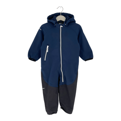 Reima mjosa softshell overall, dark blue/ black | 86cm
