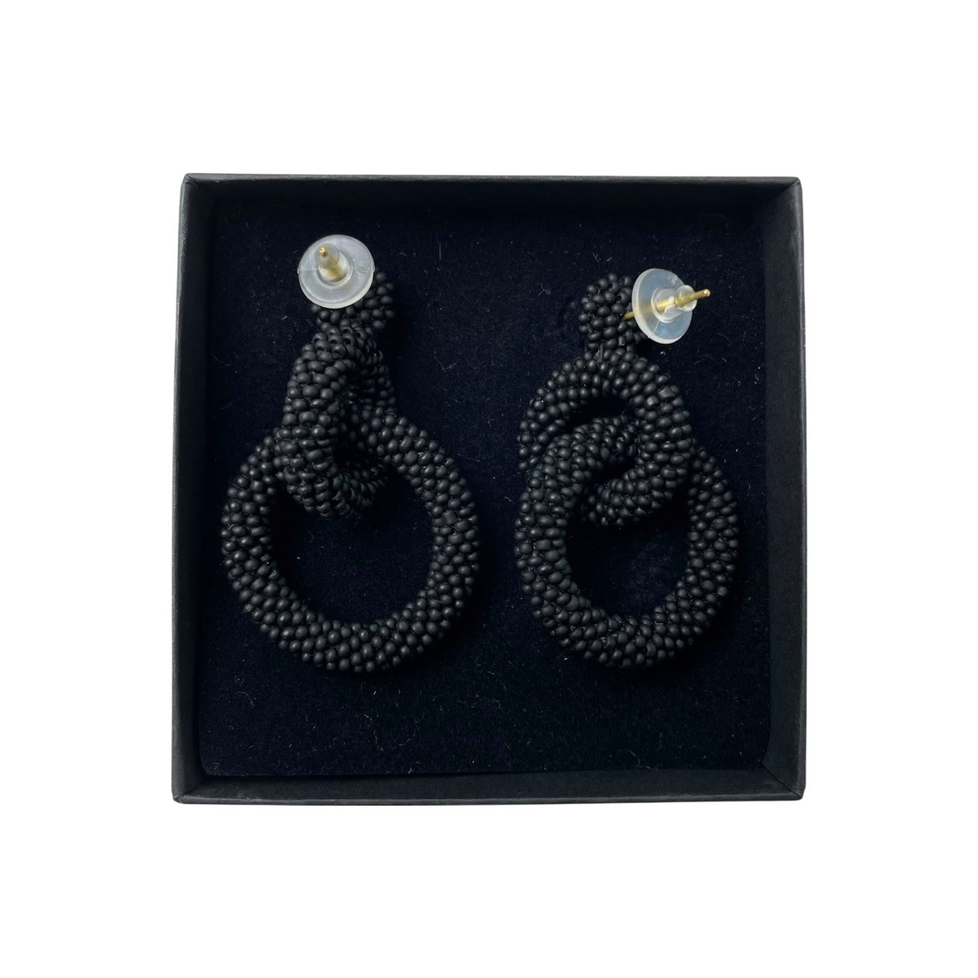Kaiko gia earrings, black