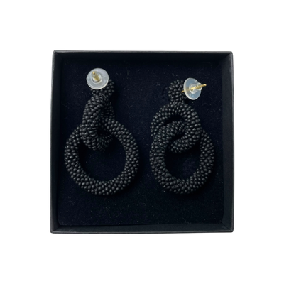 Kaiko gia earrings, black