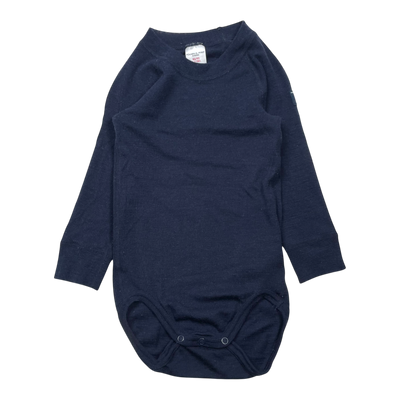 Polarn O. Pyret wool body, midnight blue | 86/92cm