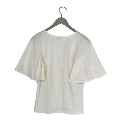 Versonpuoti v-neck t-shirt, white | woman M