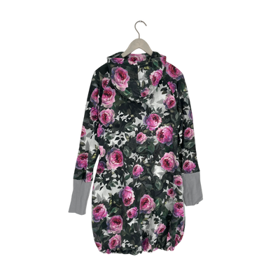 Ommellinen hoodie dress, flower | woman XXL