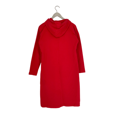 Ommellinen hoodie dress, red | woman M