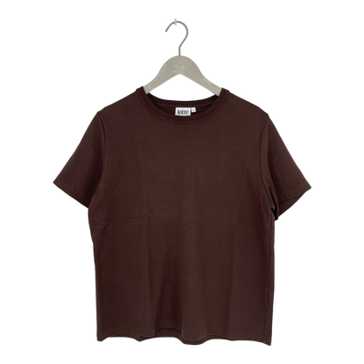 Toive t-shirt, dark brown | unisex L