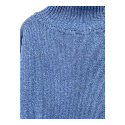 Papu soft wool knit dress, royal blue | woman XL/XXL