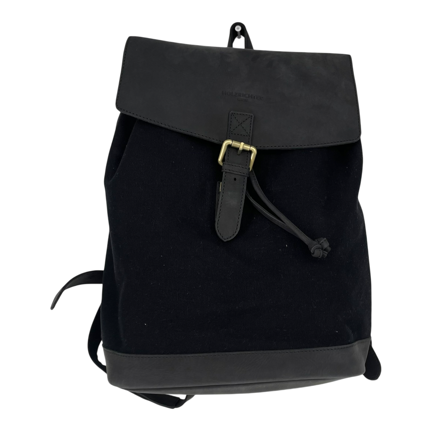 Holzrichter canvas backpack, black