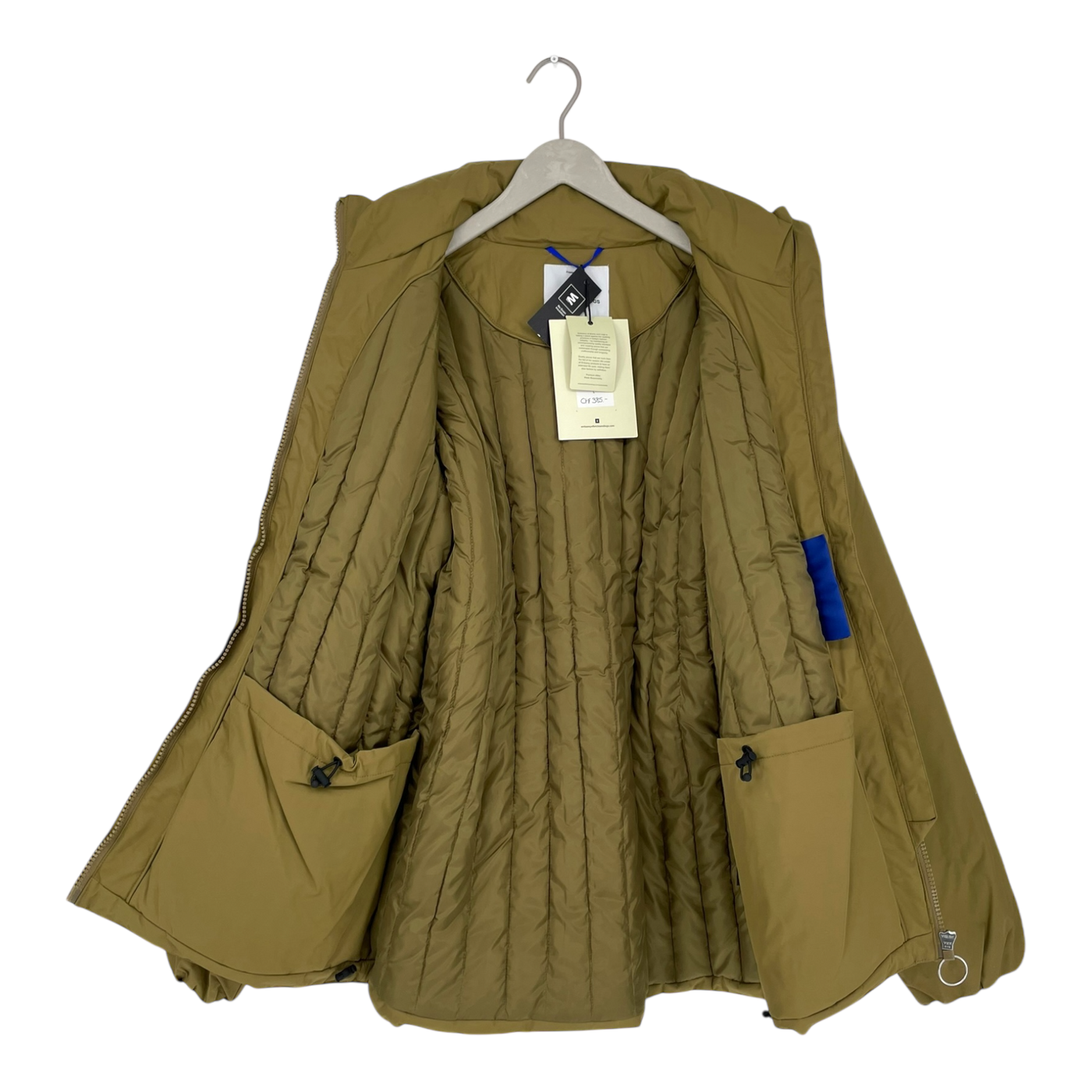 Embassy of Bricks and Logs bushwick puffer jacket, olive | unisex L