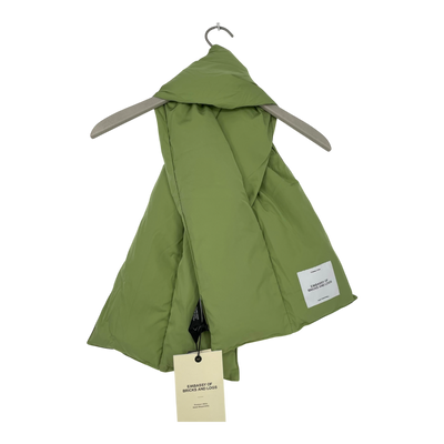 Embassy of Bricks and Logs hervey puffer scarf, moss