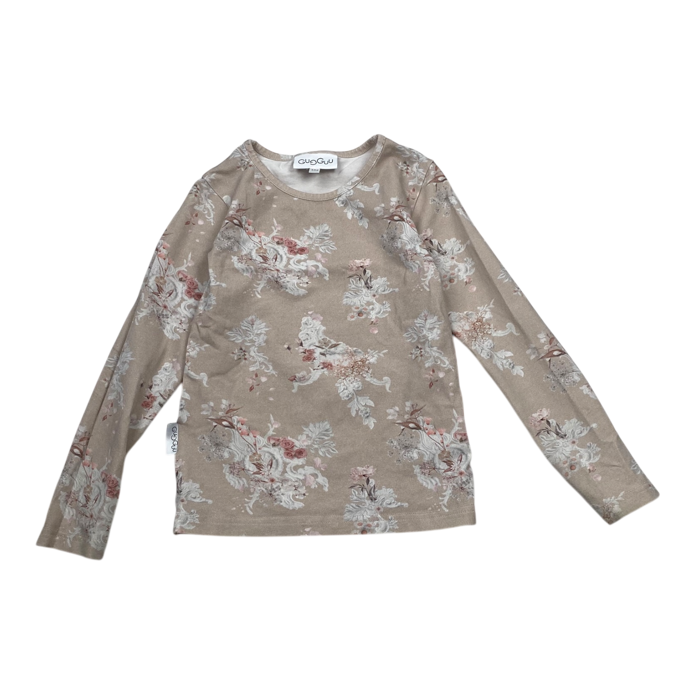 Gugguu shirt, flower | 104cm