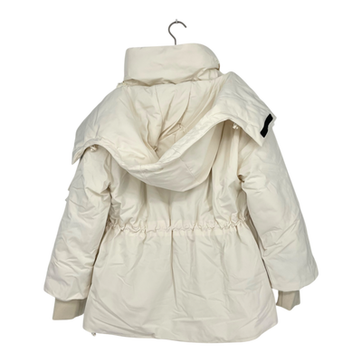 Embassy of Bricks and Logs norfolk parka, white | unisex S