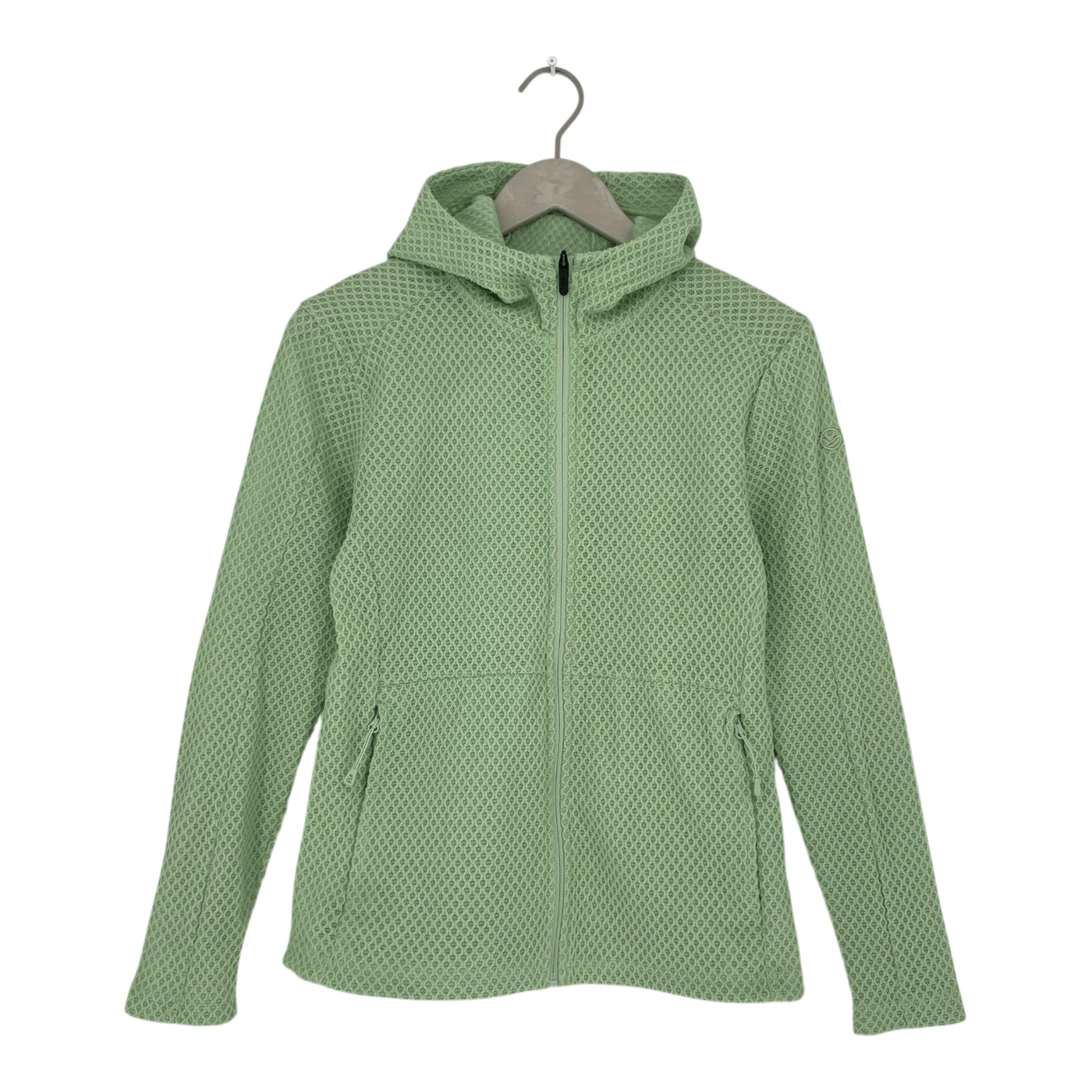 Halti zip up hoodie, tea green | woman 38