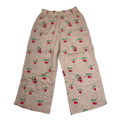 Metsola muslin culottes, cherry | 134/140cm