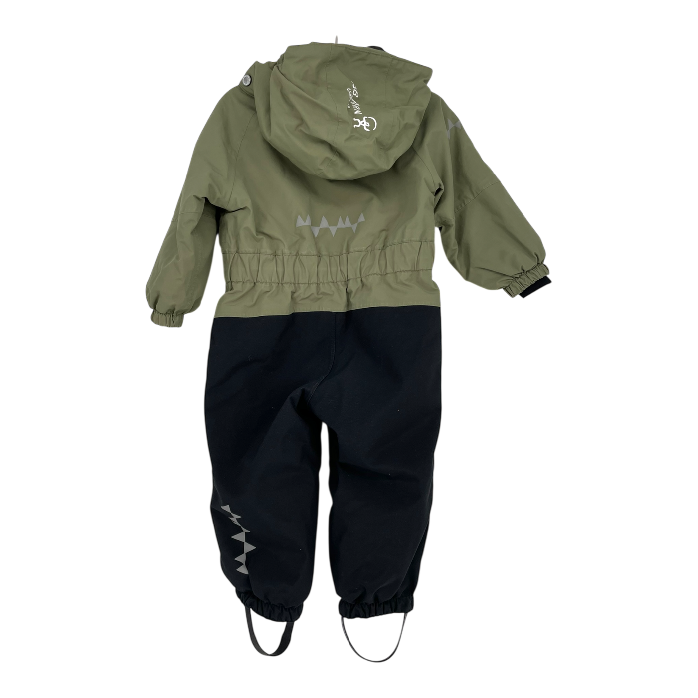 Isbjörn winter overall, green | 80cm