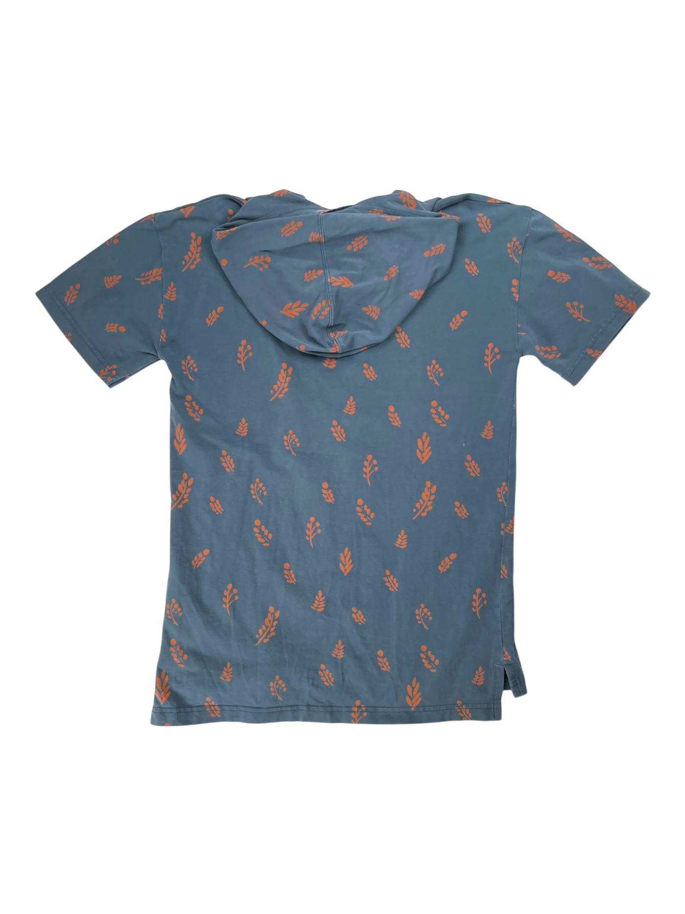 Kaiko hooded t-shirt, leaves | 158/164cm