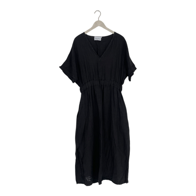 Bypias bohemiana linen dress, black | woman L