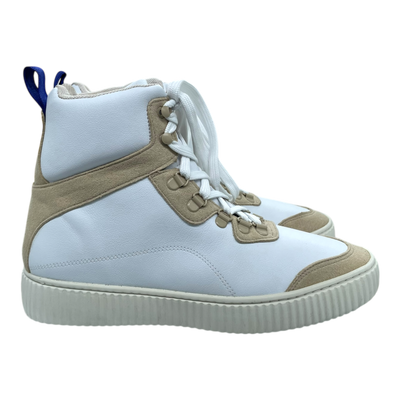 Embassy of Bricks and Logs leicester hiker solid boot, white/sand | 39