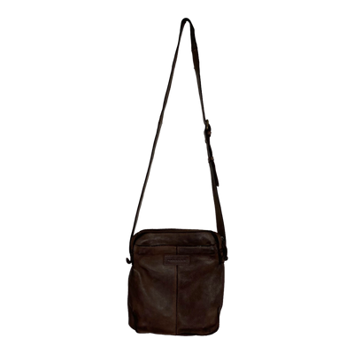 Harold's Bags leather submarine crossbag small, brown