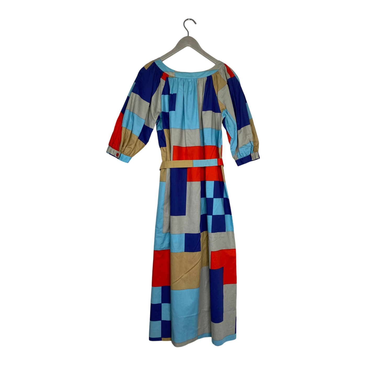 Marimekko woven vintage dress, shapes | woman M