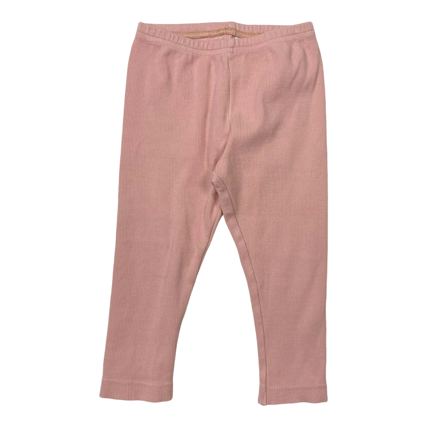 Metsola rib leggings, pink | 86/92cm