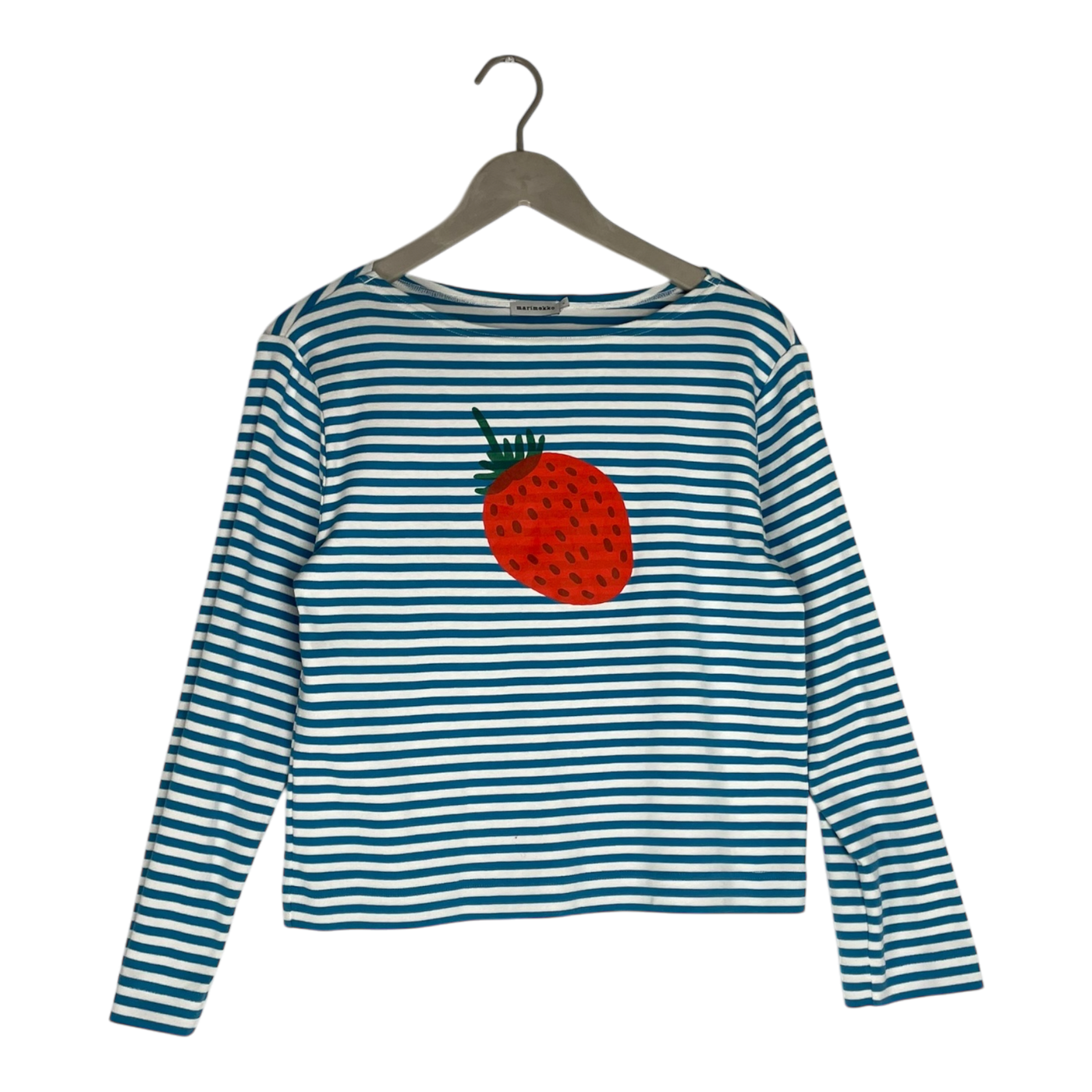 Marimekko leikittelit mansikka shirt, stripes | woman S