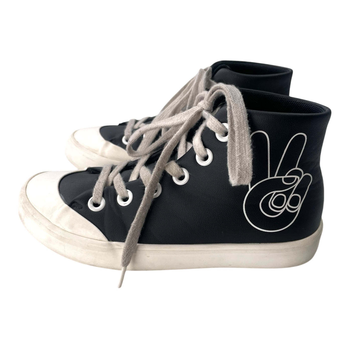 Reima peace high top, black | 33