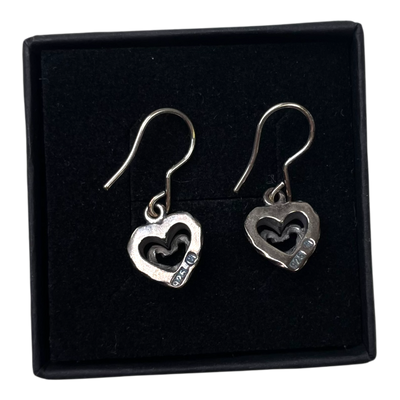 Kalevala Koru talon sydän earrings, silver