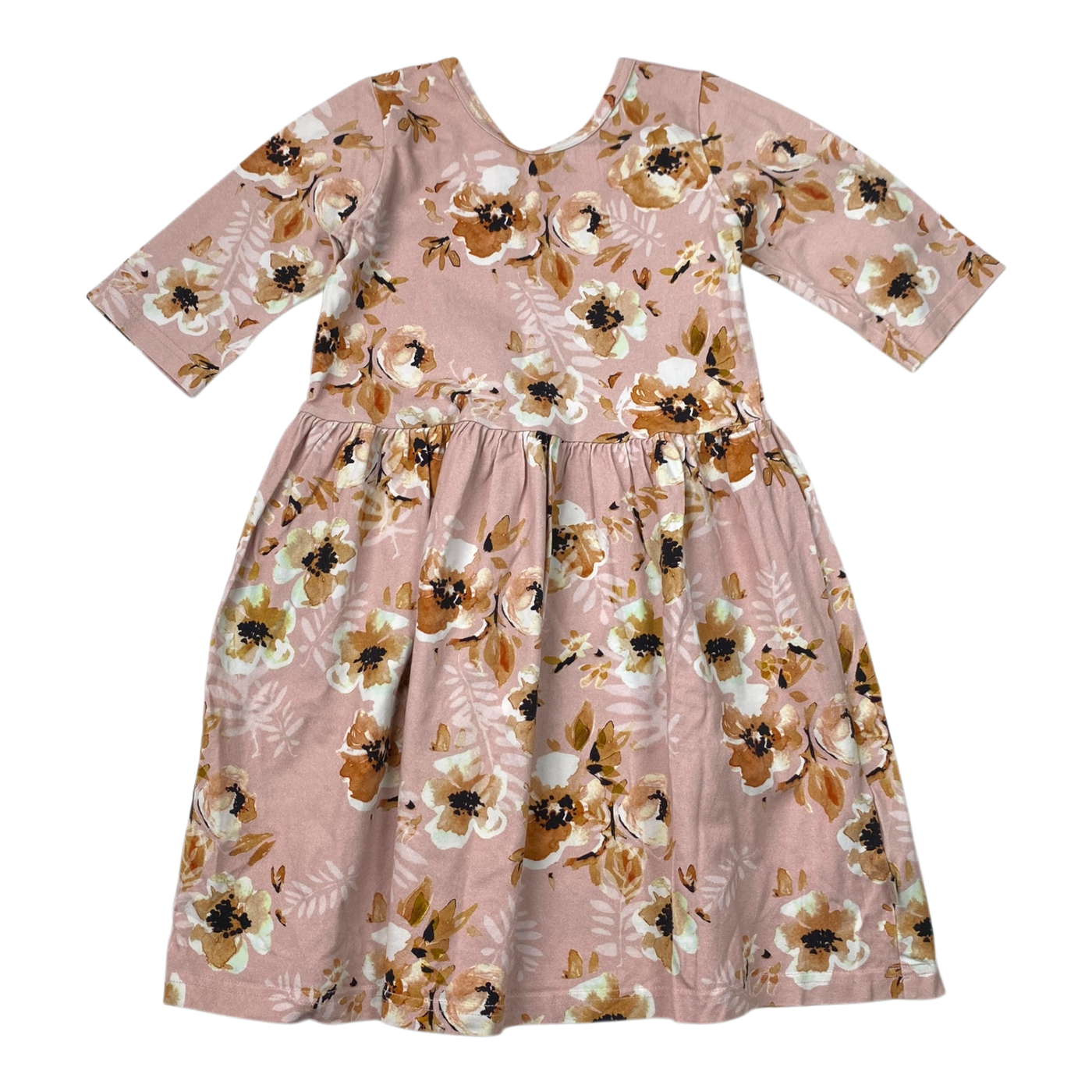 Kaiko dress, flower | 122/128cm